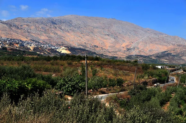 İsrail - golan tepeleri seyahat fotoğrafları — Stok fotoğraf