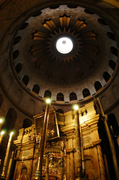 耶路撒冷以色列-教会的圣洁 sepulchr 的旅行照片 — 图库照片