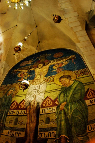Zdjęcia z podróży z Jerozolimy Izrael - Kościół Świętego sepulchr — Zdjęcie stockowe