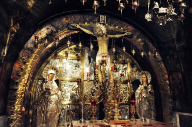 Travel Photos of Jerusalem Israel - Church of the Holy Sepulchr clipart