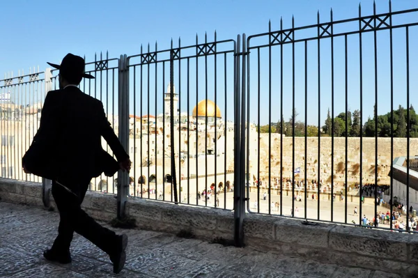 Израиль - Иерусалим Западная стена — стоковое фото
