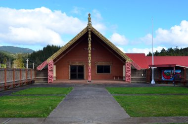 Maori Marae clipart
