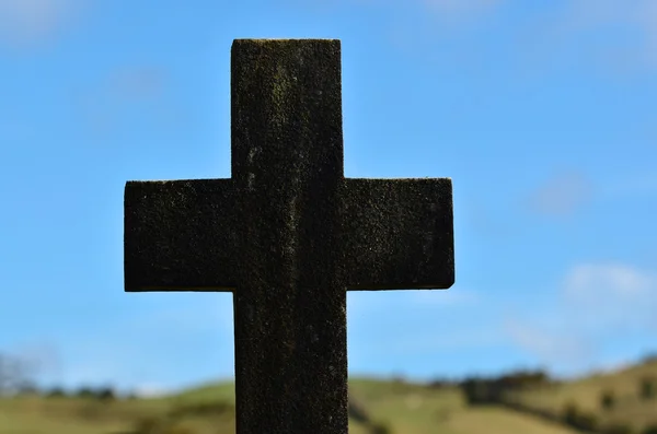 石十字架 — 图库照片
