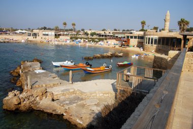 İsrail - caesarea seyahat fotoğrafları