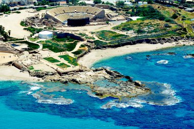 İsrail - caesarea seyahat fotoğrafları