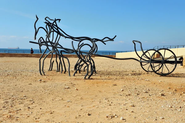 Фотографій поїздки Ізраїлю - Caesarea — стокове фото