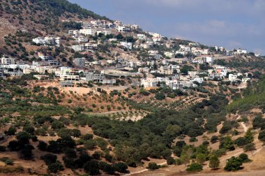 Fotoğraf İsrail seyahat - tabor ve Izrael dağ Vadisi