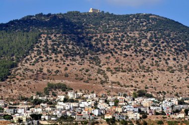 Travel Photos of Israel - Mount Tabor and Izrael Valley clipart