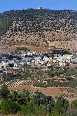 Fotoğraf İsrail seyahat - tabor ve Izrael dağ Vadisi