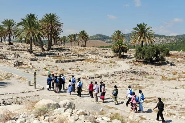 Travel Photos of Israel - Tel Megiddo — Stock Photo, Image