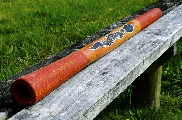 Australisches Didgeridoo — Stockfoto