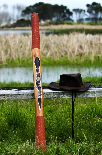 Didgeridoo australiano — Foto de Stock