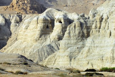 İsrail - qumran mağaralar seyahat fotoğrafları