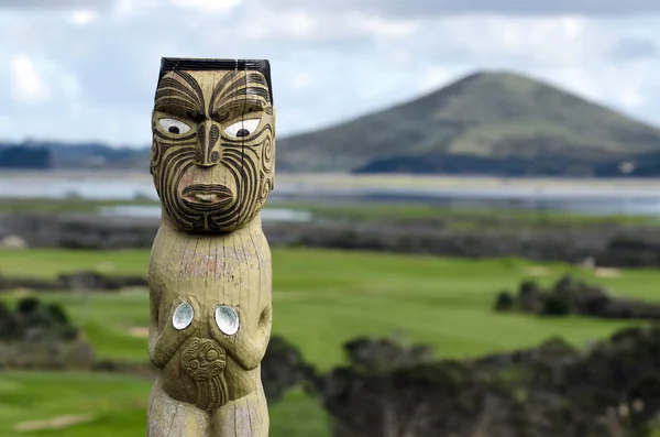 Maori snijwerk — Stockfoto