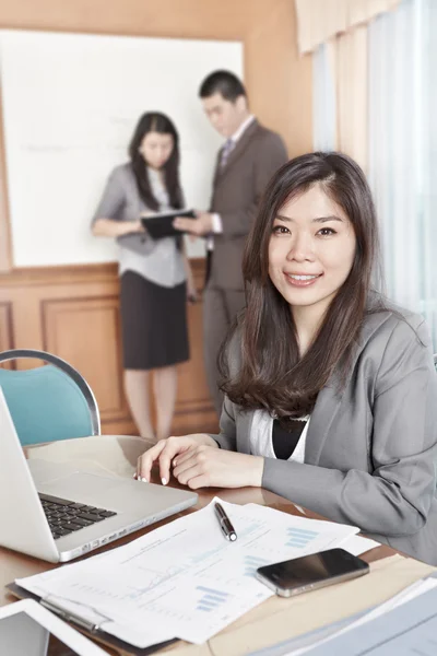 Asian businesswoman in the office — Stock Photo, Image