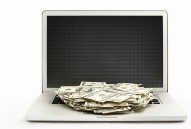 laptop para yığını