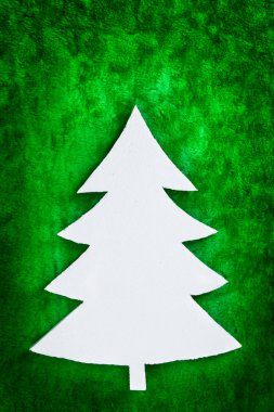 Christmas tree shape clipart