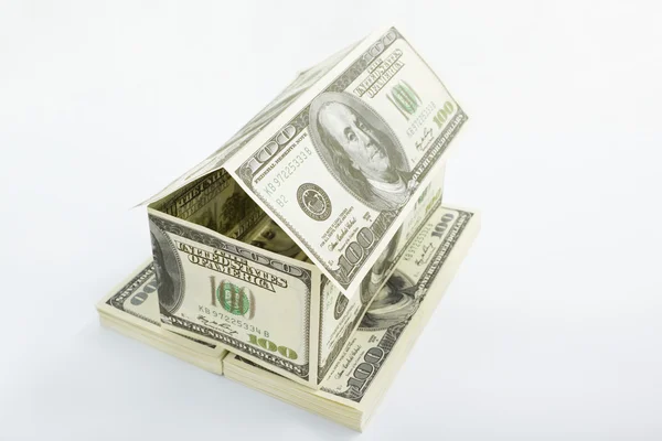 Dom w kształcie dolarów — Zdjęcie stockowe