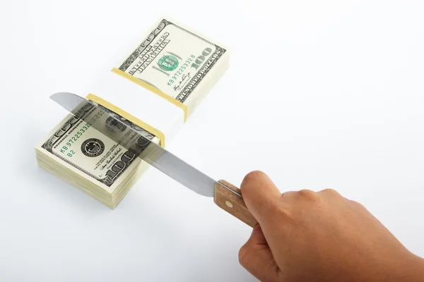 Cut the budget — Stock Photo, Image