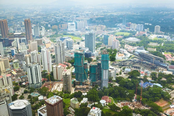 Городской пейзаж Куала-Лумпура — стоковое фото