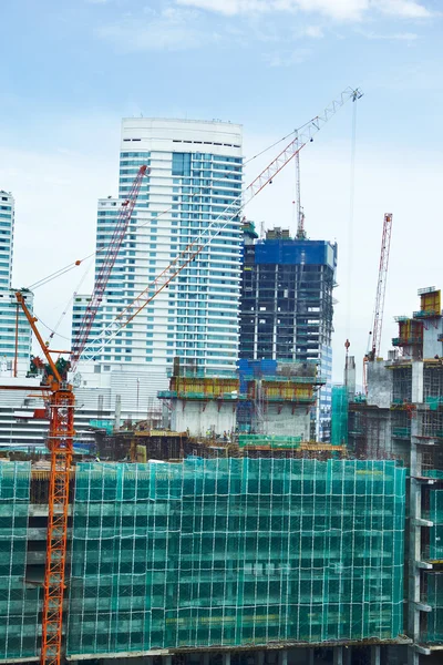 Big building construction — Stock Photo, Image