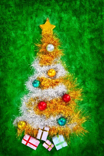 Σχήμα χριστουγεννιάτικο δέντρο — Φωτογραφία Αρχείου