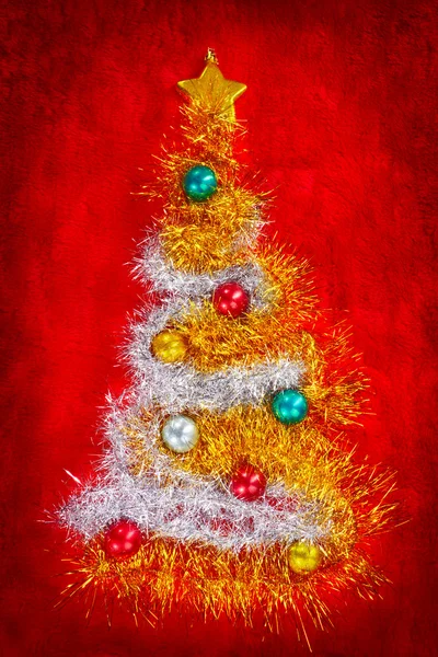 Forma del árbol de Navidad — Foto de Stock