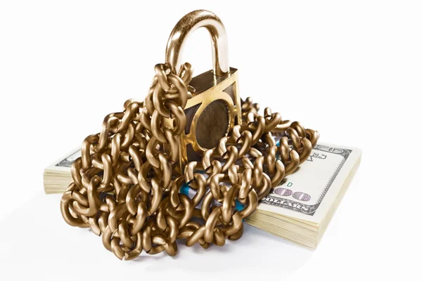 stock image Money and security concept