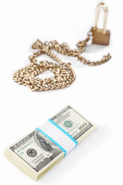 stock image Money and security concept