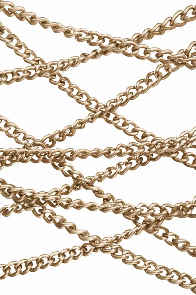 Golden chain — Stock Photo, Image