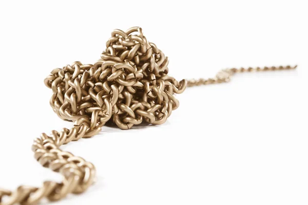 Twisted chain — Stock Photo, Image