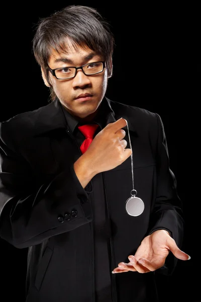 Magicien asiatique avec pendule — Photo