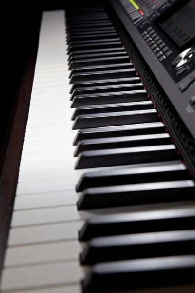 Digital hybrid piano — Stock Photo, Image