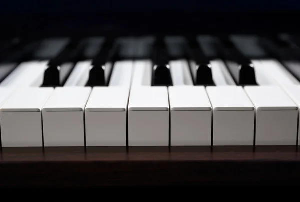 Oktawy fortepian klucz — Zdjęcie stockowe