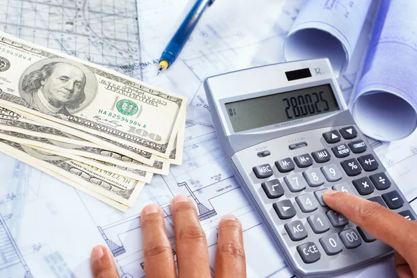 Cost of house construction — Stock Photo, Image