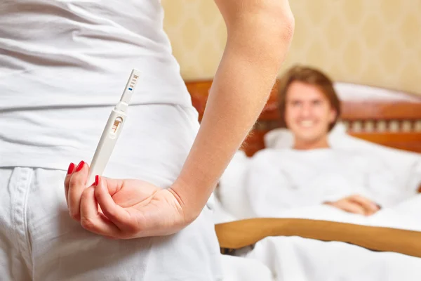Test ciążowy — Zdjęcie stockowe