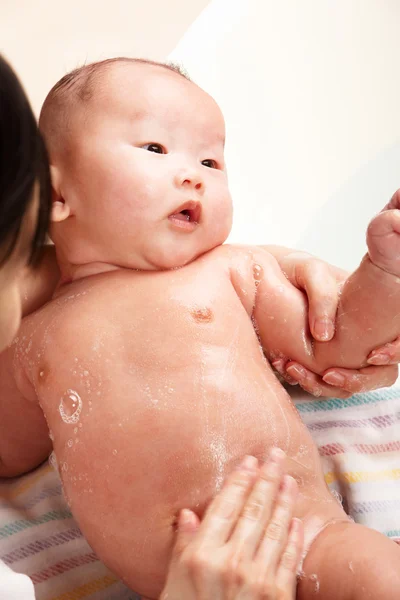 아기 목욕 되 — 스톡 사진