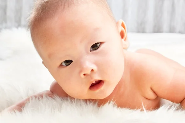 Çinli bebek yüz — Stok fotoğraf