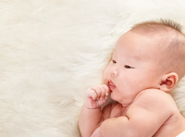 Baby koukal — Stock fotografie