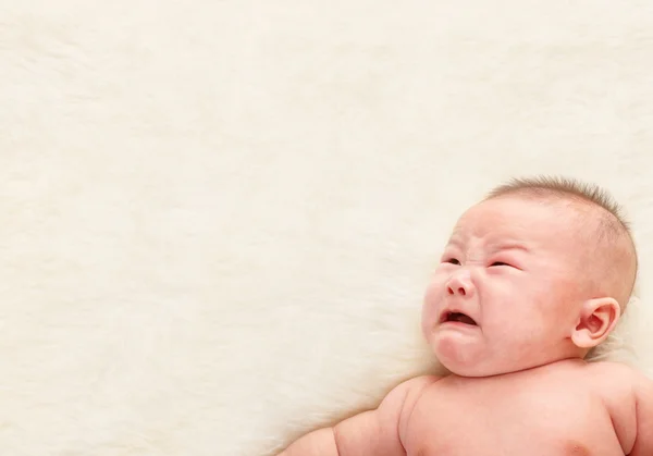 Pleurer bébé garçon — Photo