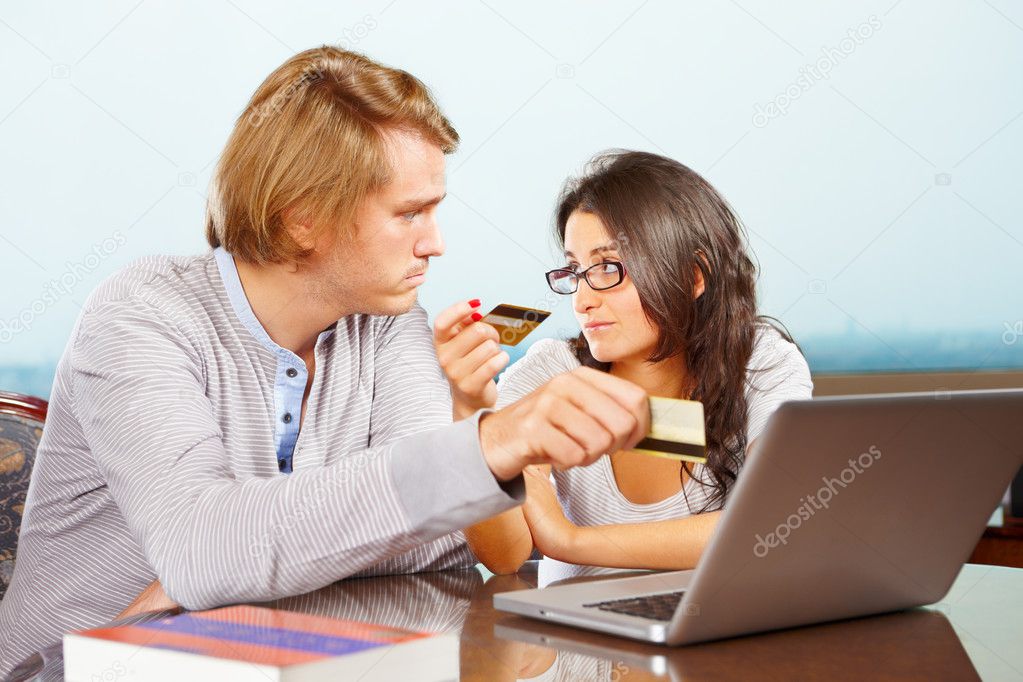 Couple having financial problem