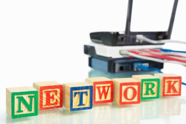 Network concept clipart