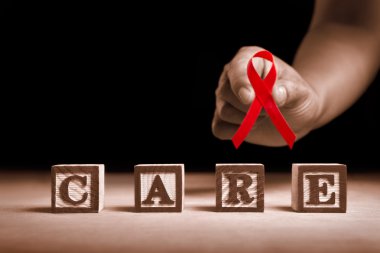 AIDS care clipart