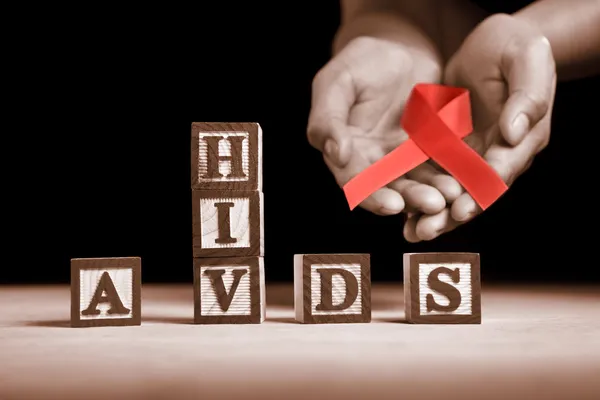 AIDS veroorzaken — Stockfoto
