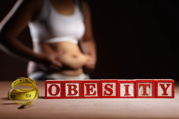 Obesidade — Fotografia de Stock