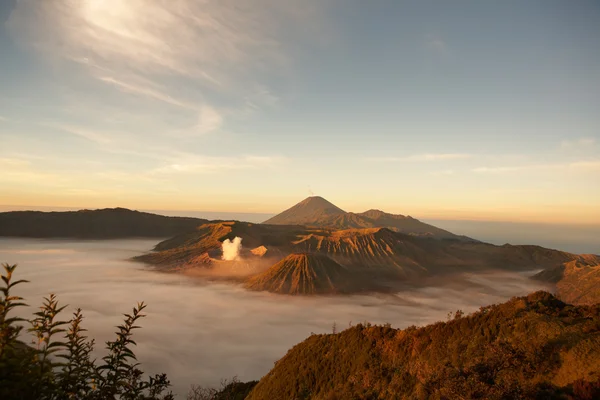 stock image Mountain area in the morning