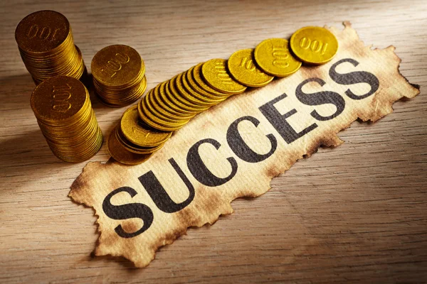 Success and money — Stock Photo, Image