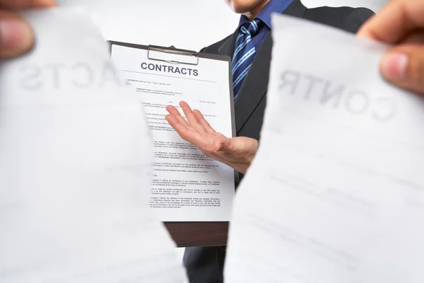 Oferta de novo contrato — Fotografia de Stock