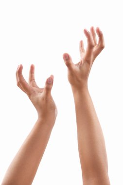 Reach out hands clipart