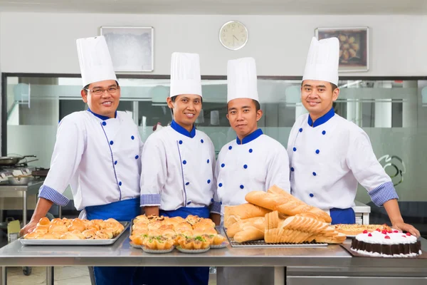 Chef or bakers — Stock Photo, Image